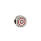 925 Sterling Silver Character Shield Charm